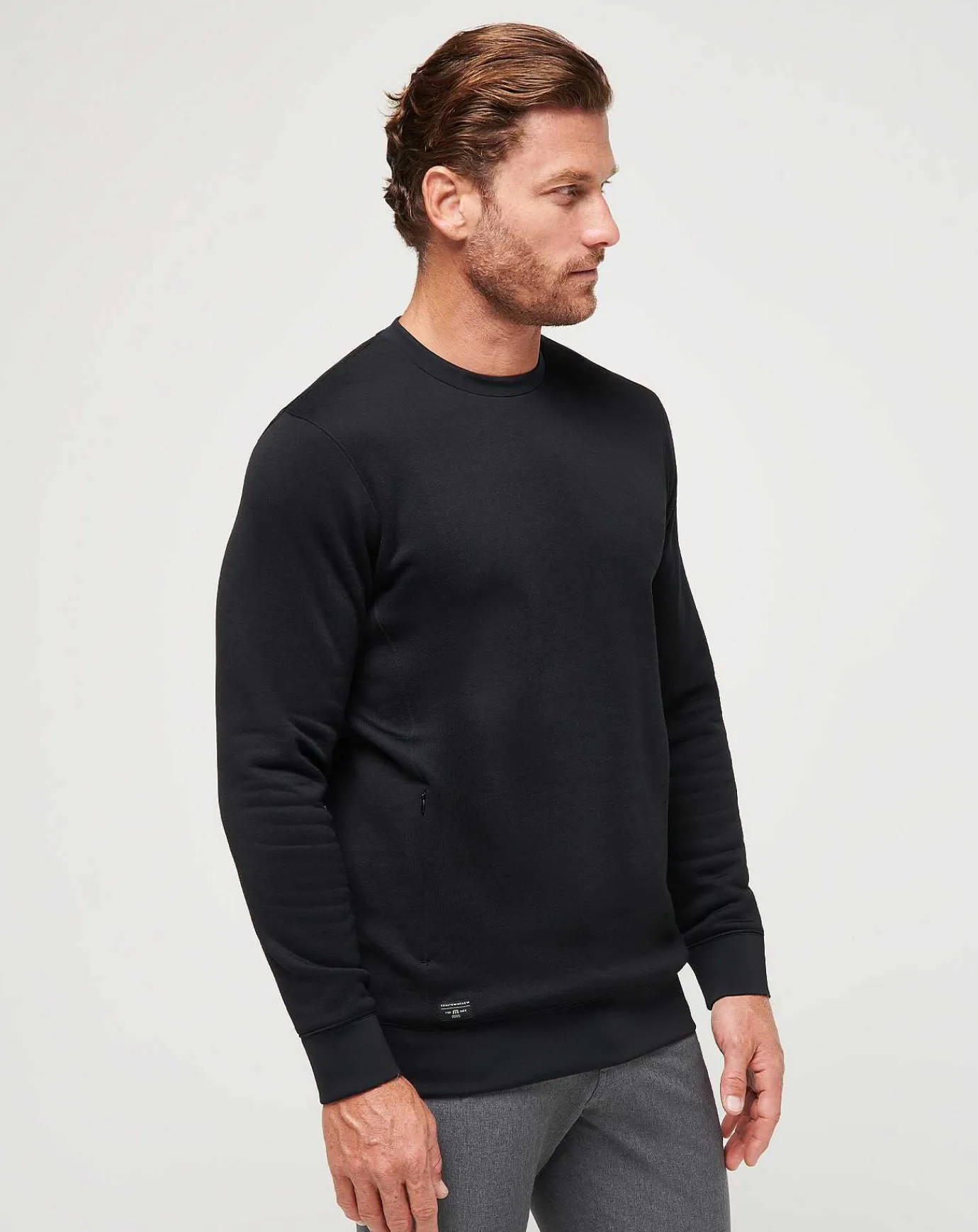 TravisMathew Axis Polar Fleece Crew> Hoodies & Sweatshirts