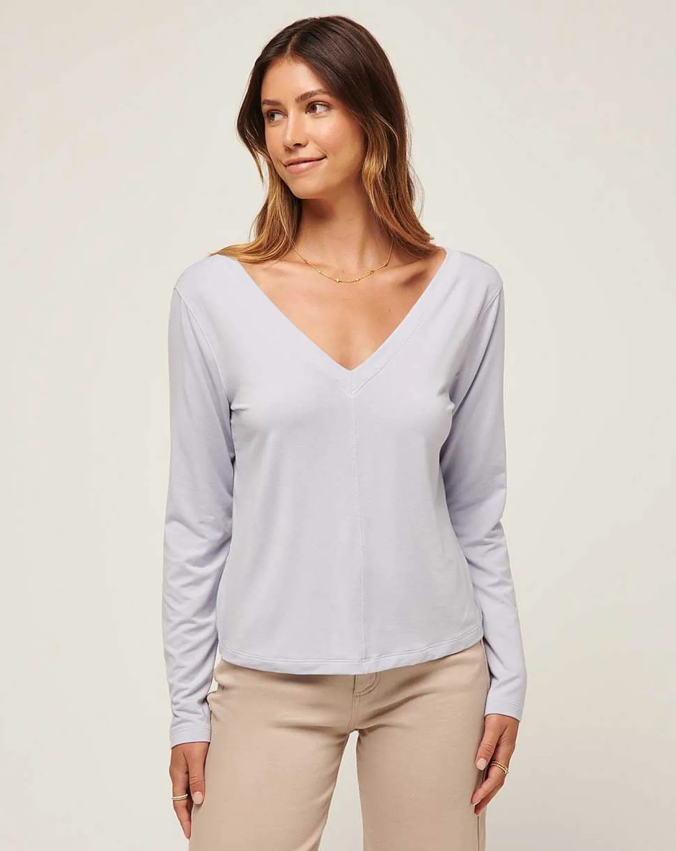TravisMathew Bay Waves Vneck Top> Shirts & Tops
