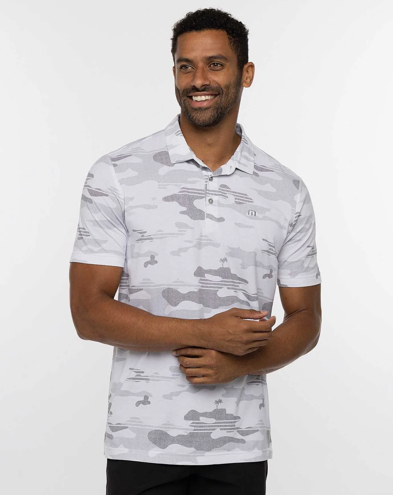 TravisMathew Beachside Stealth Polo> Polos