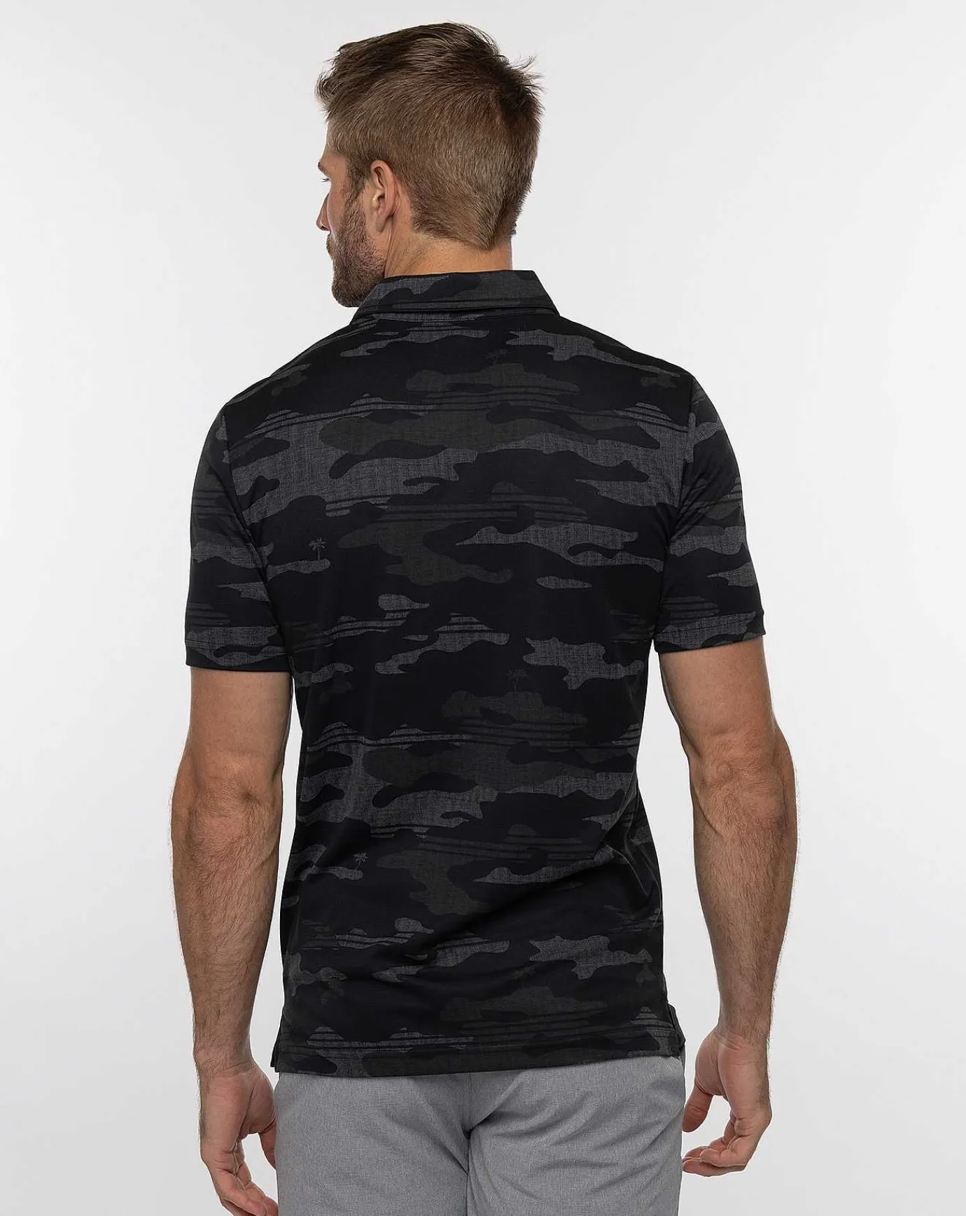 TravisMathew Beachside Stealth Polo> Polos