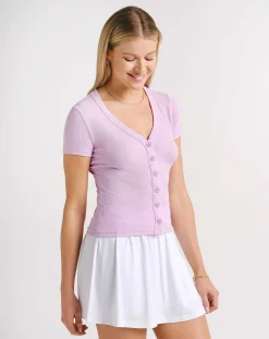 TravisMathew Butterfly Beach Ribbed Top> Shirts & Tops