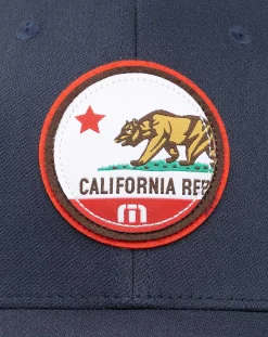 TravisMathew Cali Patch 3.0 Fitted Hat><noscript><img width=