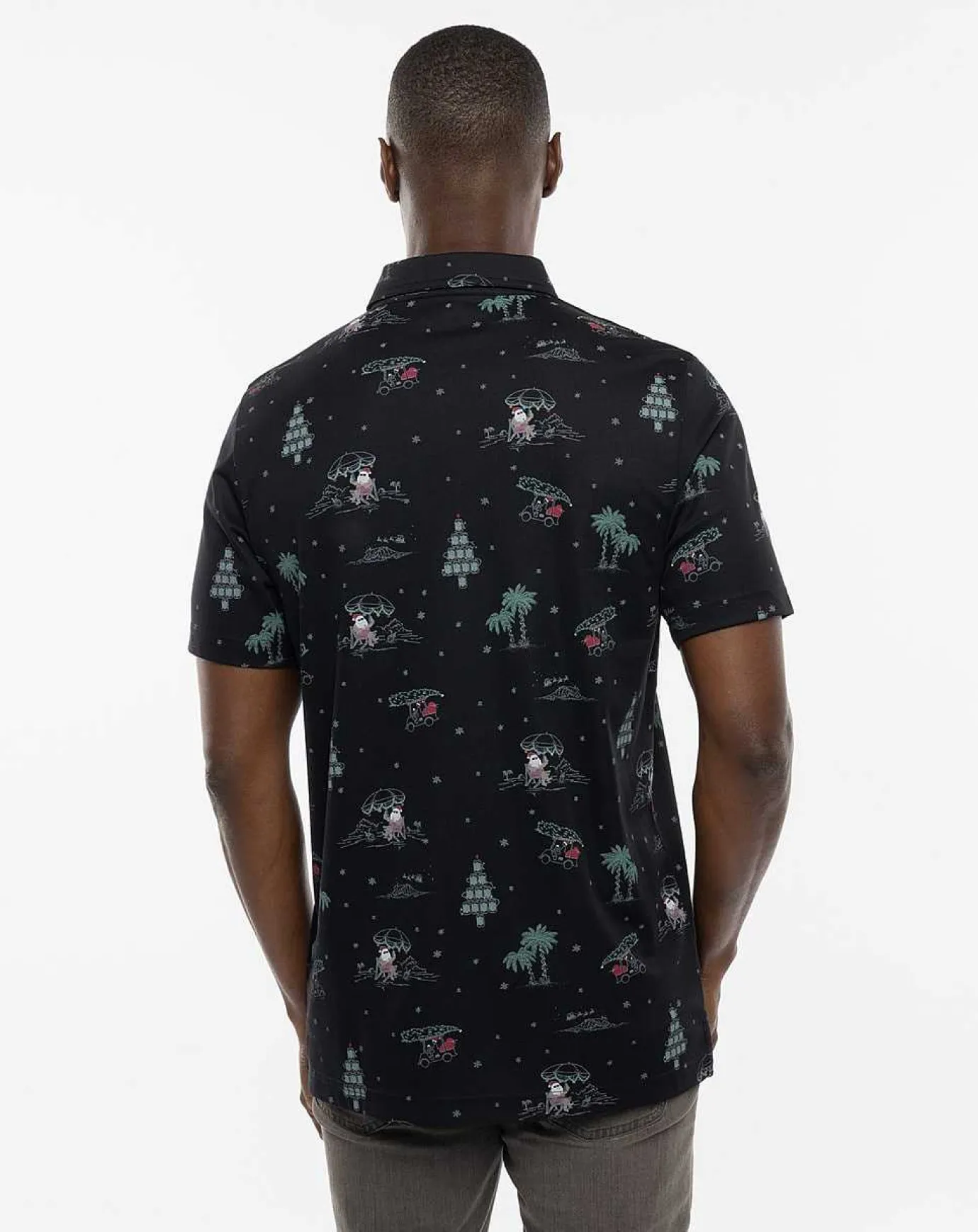TravisMathew California Christmas Polo> Polos