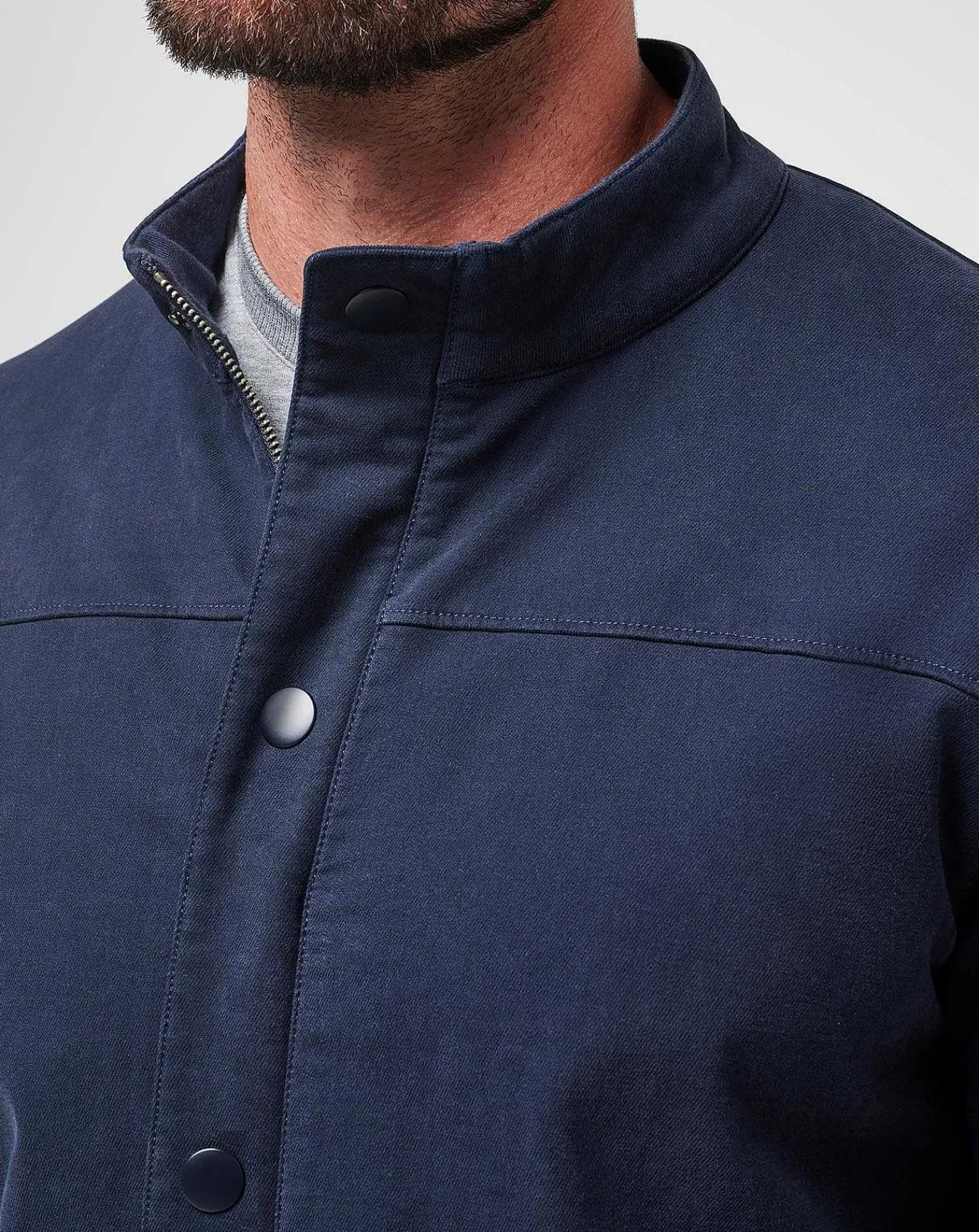 TravisMathew Cloud Denim Full Zip> Outerwear