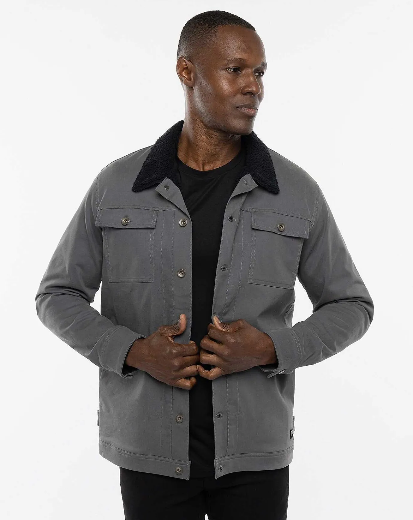 TravisMathew Cloud Denim Sherpa Jacket> Outerwear