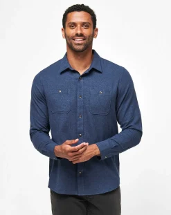 TravisMathew Cloud Flannel Button-Up> Button-Ups