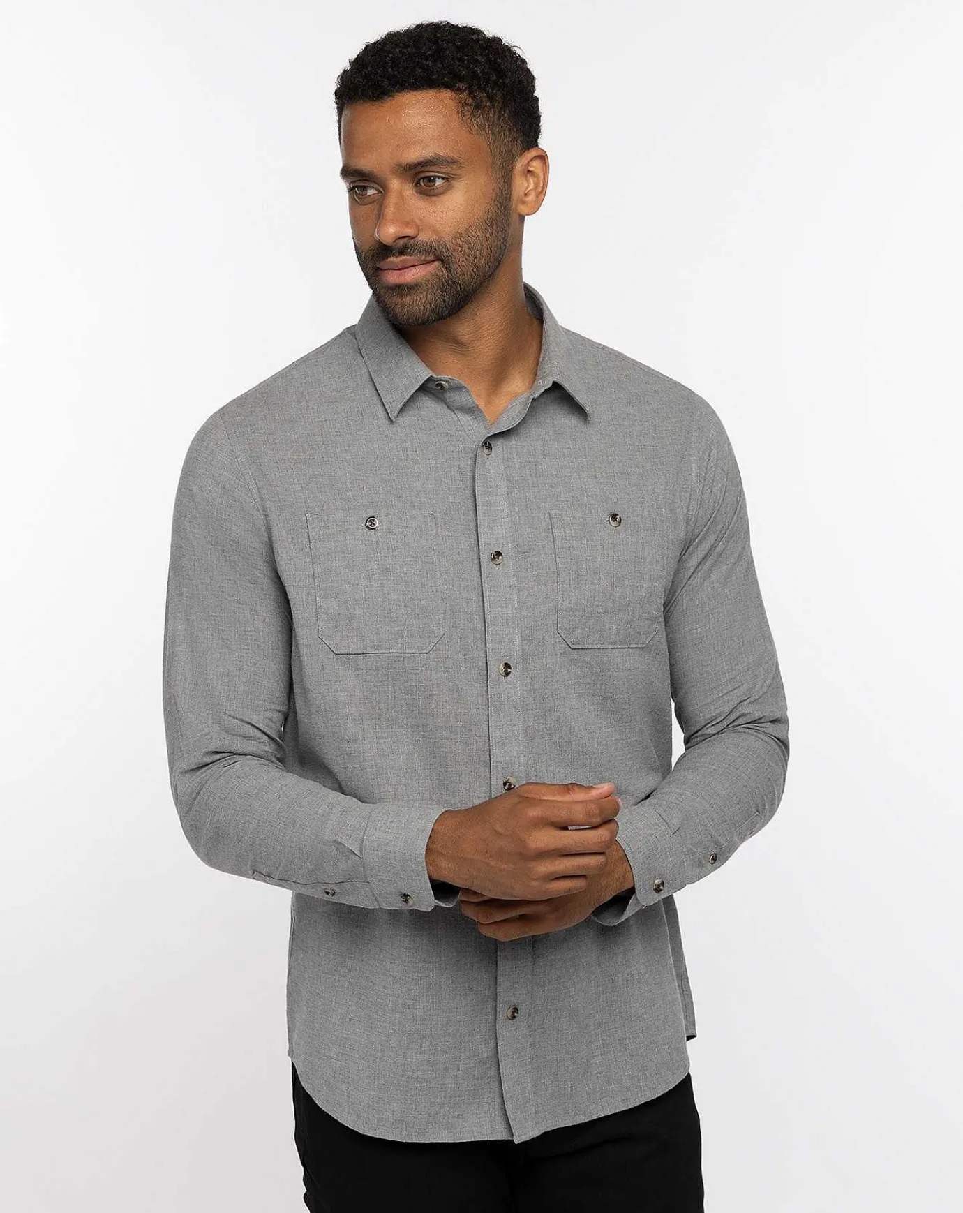 TravisMathew Cloud Flannel Button-Up> Button-Ups