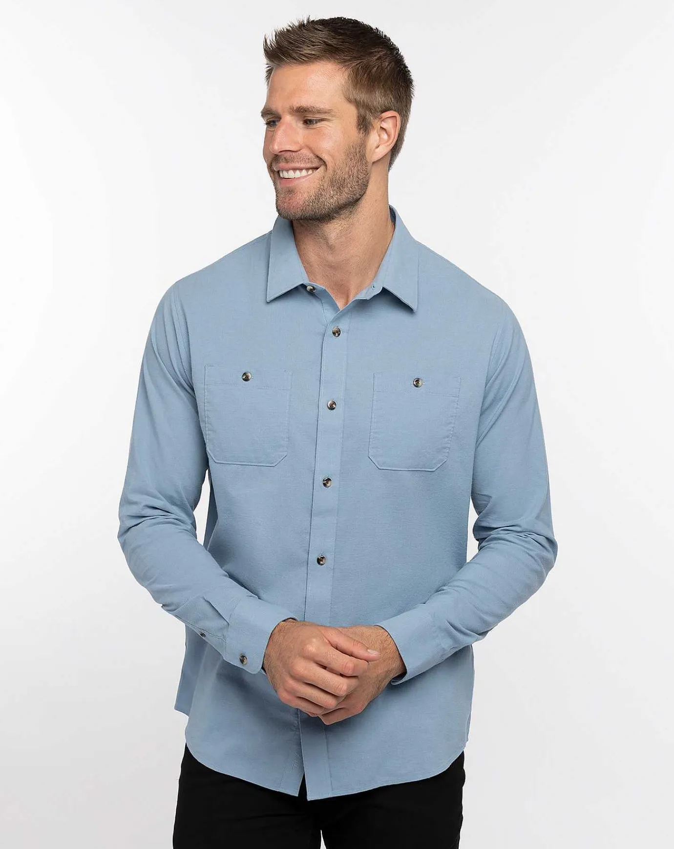 TravisMathew Cloud Flannel Button-Up> Button-Ups