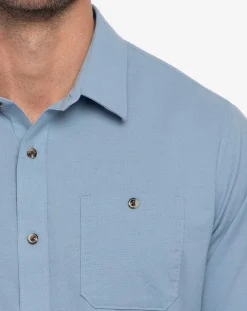 TravisMathew Cloud Flannel Button-Up><noscript><img width=