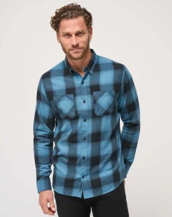 TravisMathew Cloud Flannel Plaid Button-Up> Button-Ups