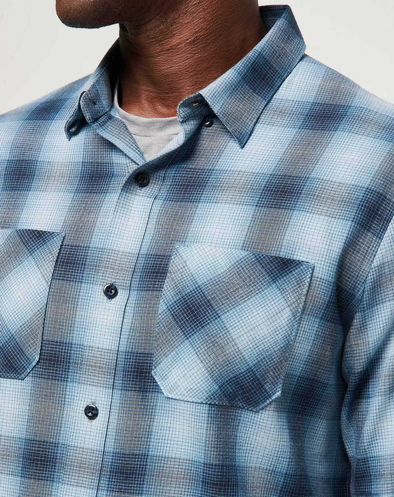TravisMathew Cloud Flannel Plaid Button-Up> Button-Ups