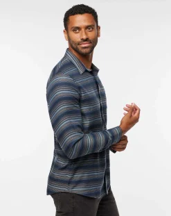 TravisMathew Cloud Flannel Stripe Button-Up><noscript><img width=