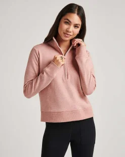 TravisMathew Cloud Fleece Half Zip><noscript><img width=