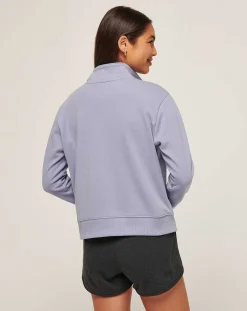 TravisMathew Cloud Fleece Half Zip><noscript><img width=
