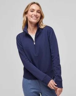 TravisMathew Cloud Fleece Half Zip> Hoodies & Pullovers