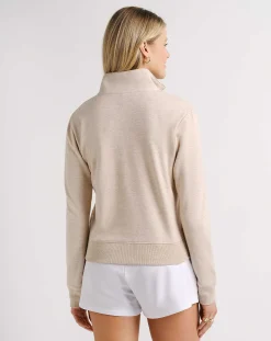 TravisMathew Cloud Fleece Half Zip><noscript><img width=