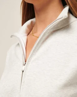 TravisMathew Cloud Fleece Half Zip><noscript><img width=