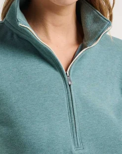 TravisMathew Cloud Fleece Half Zip><noscript><img width=