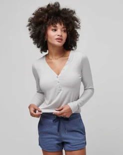 TravisMathew Cloud Jersey Henley> Shirts & Tops