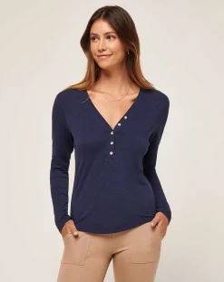 TravisMathew Cloud Jersey Henley> Shirts & Tops