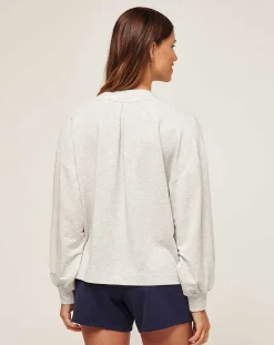 TravisMathew Cloud Terry Vneck Top> Shirts & Tops