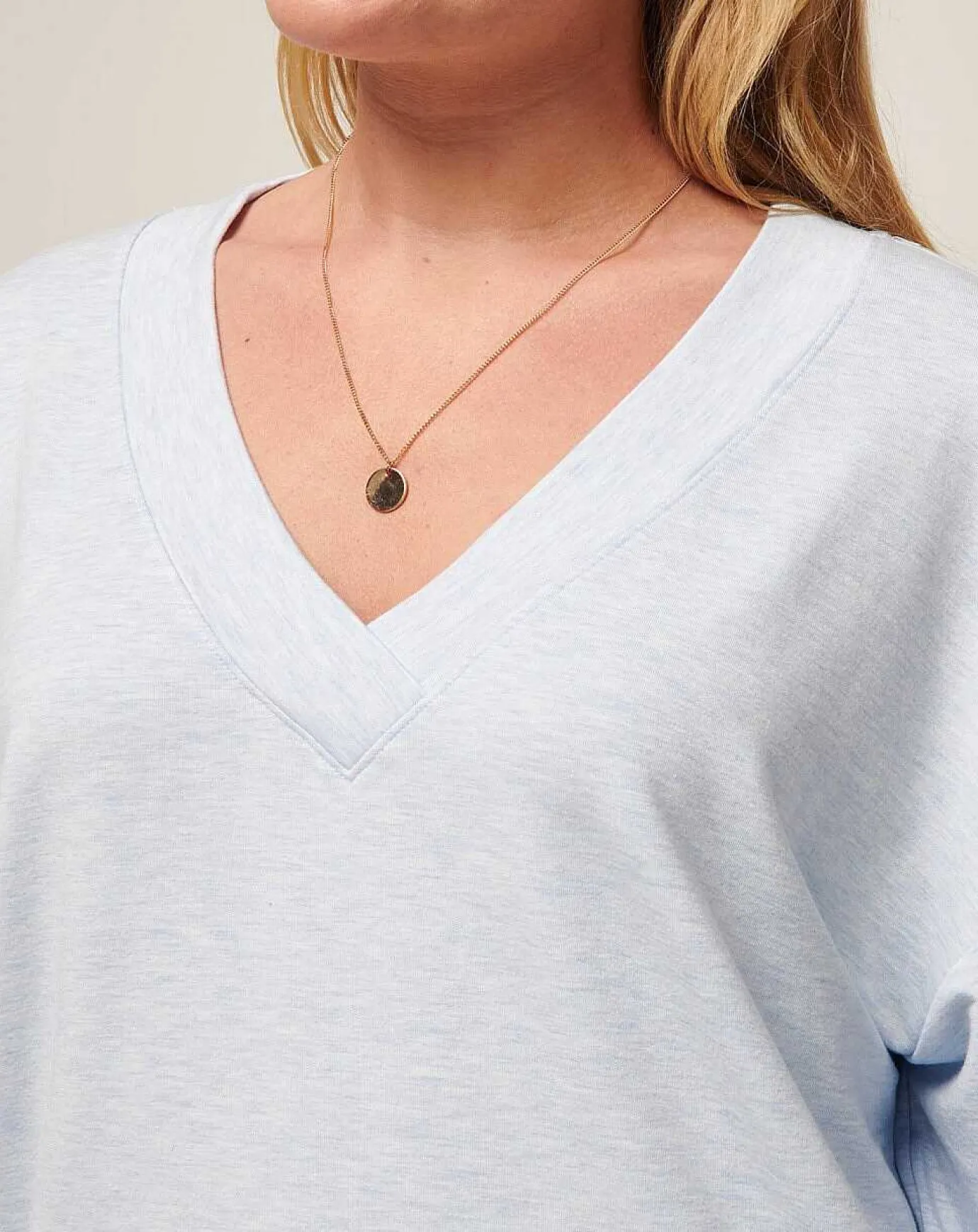 TravisMathew Cloud Terry Vneck Top> Shirts & Tops