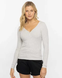 TravisMathew Cocktail Hour Cloud Ribbed Top><noscript><img width=