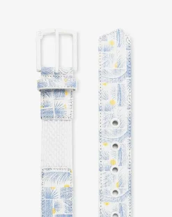 TravisMathew Coconut Mojito Canvas Stretch Belt> Belts