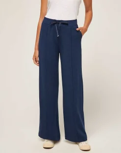 TravisMathew Connecting Flight Cloud Terry Wide Leg Pant> Pants