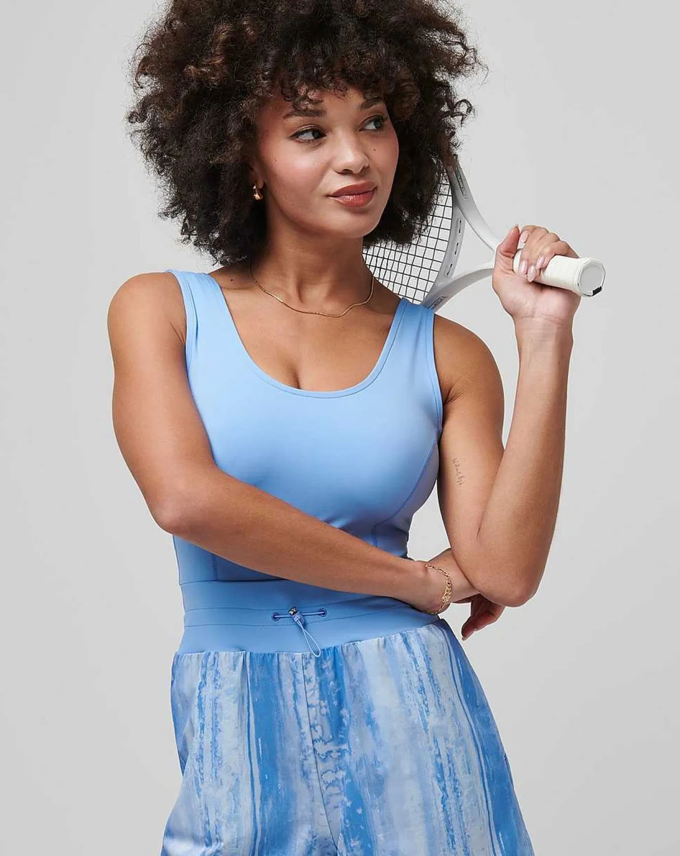 TravisMathew Dawn Glow Tech Woven Romper> Dresses And Skorts