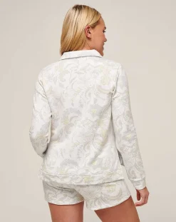 TravisMathew Day On The Bay Cloud Fleece Half Zip><noscript><img width=
