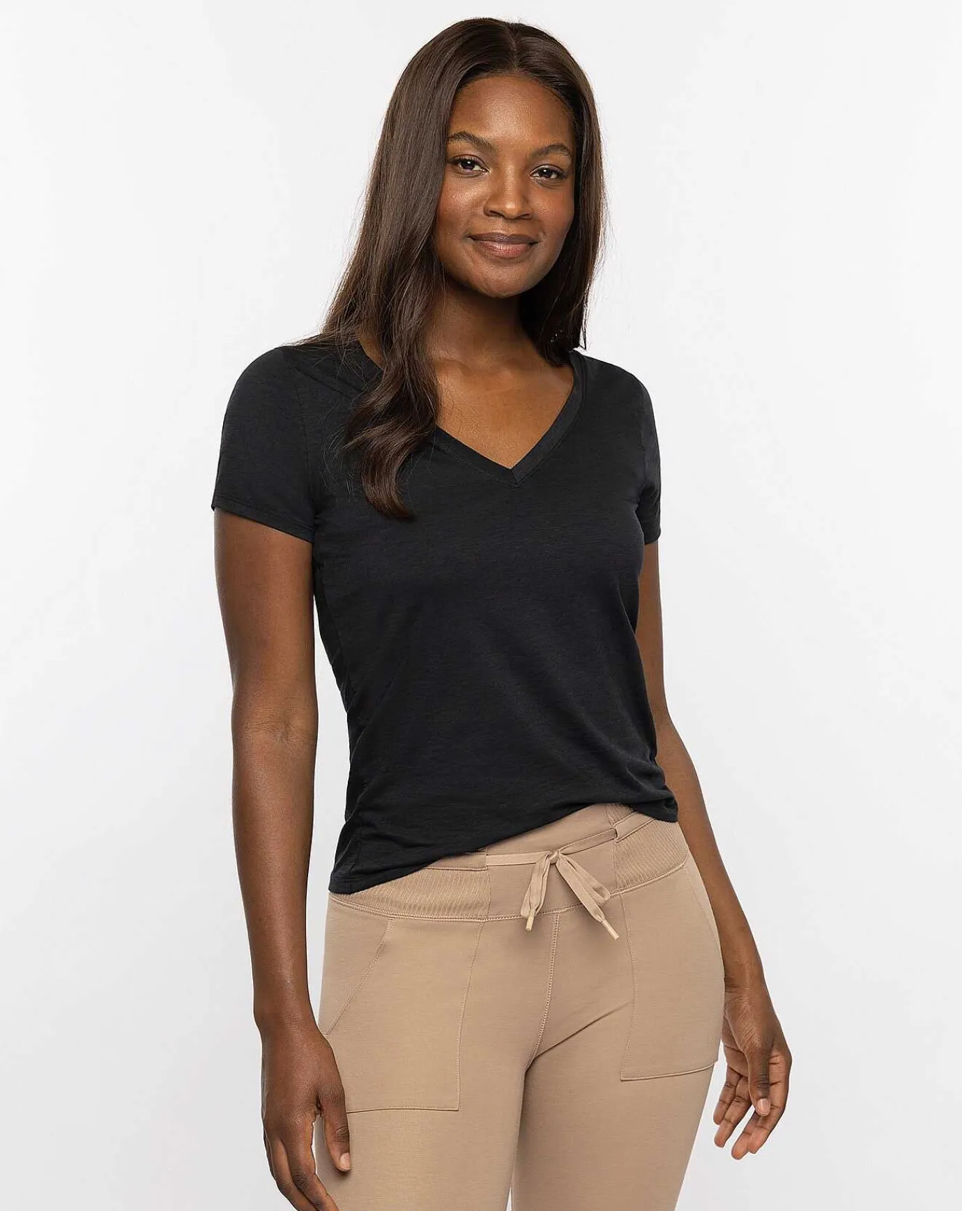TravisMathew Day Or Night V-Neck Tee> Tees