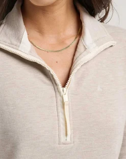 TravisMathew Delaney Cloud Fleece Half Zip><noscript><img width=
