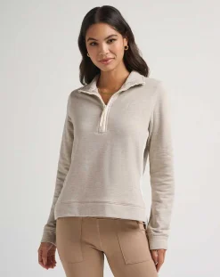 TravisMathew Delaney Cloud Fleece Half Zip><noscript><img width=