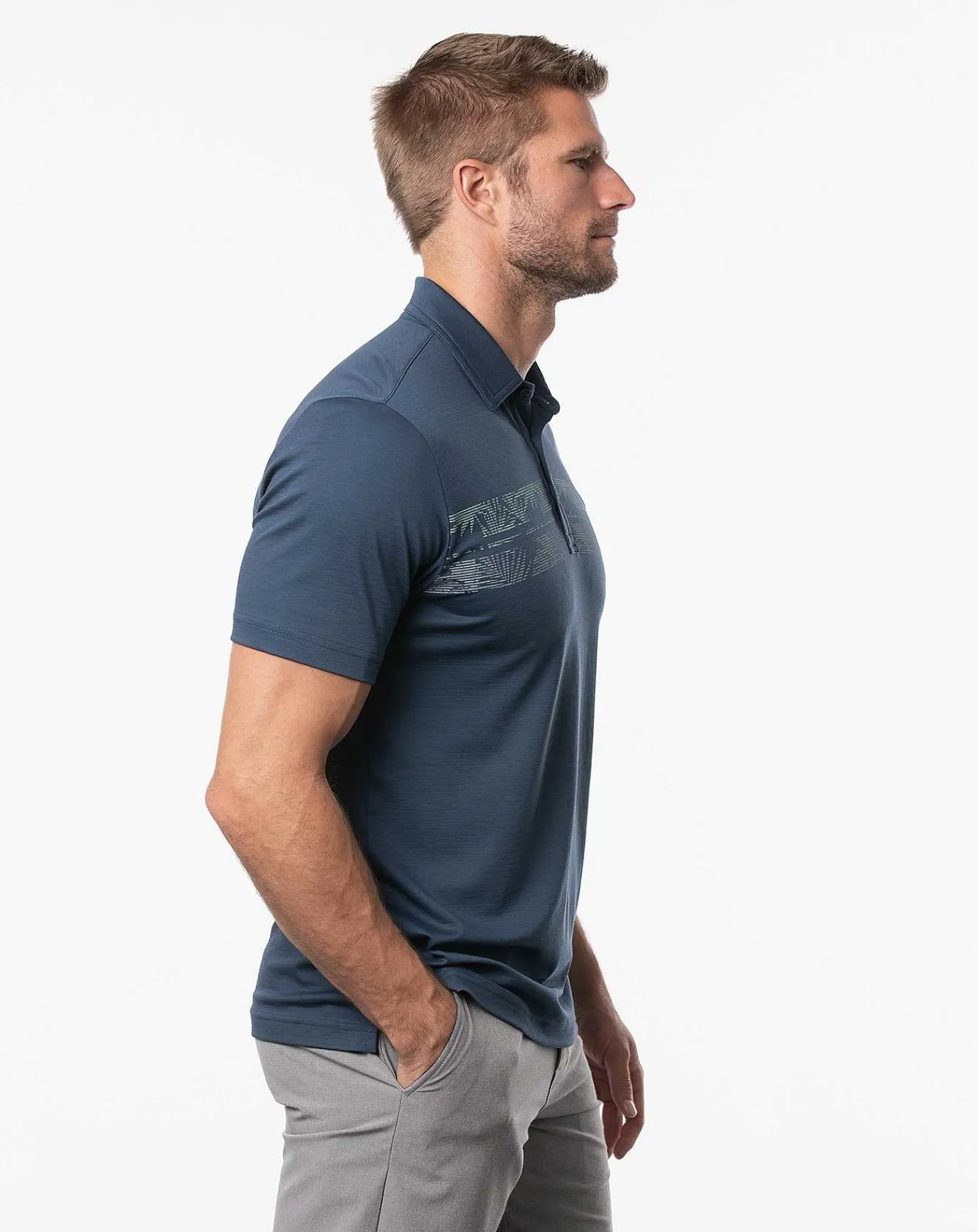 TravisMathew Drop Anchor Polo> Polos