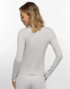 TravisMathew Favorite Day Long Sleeve V-Neck Top> Shirts & Tops