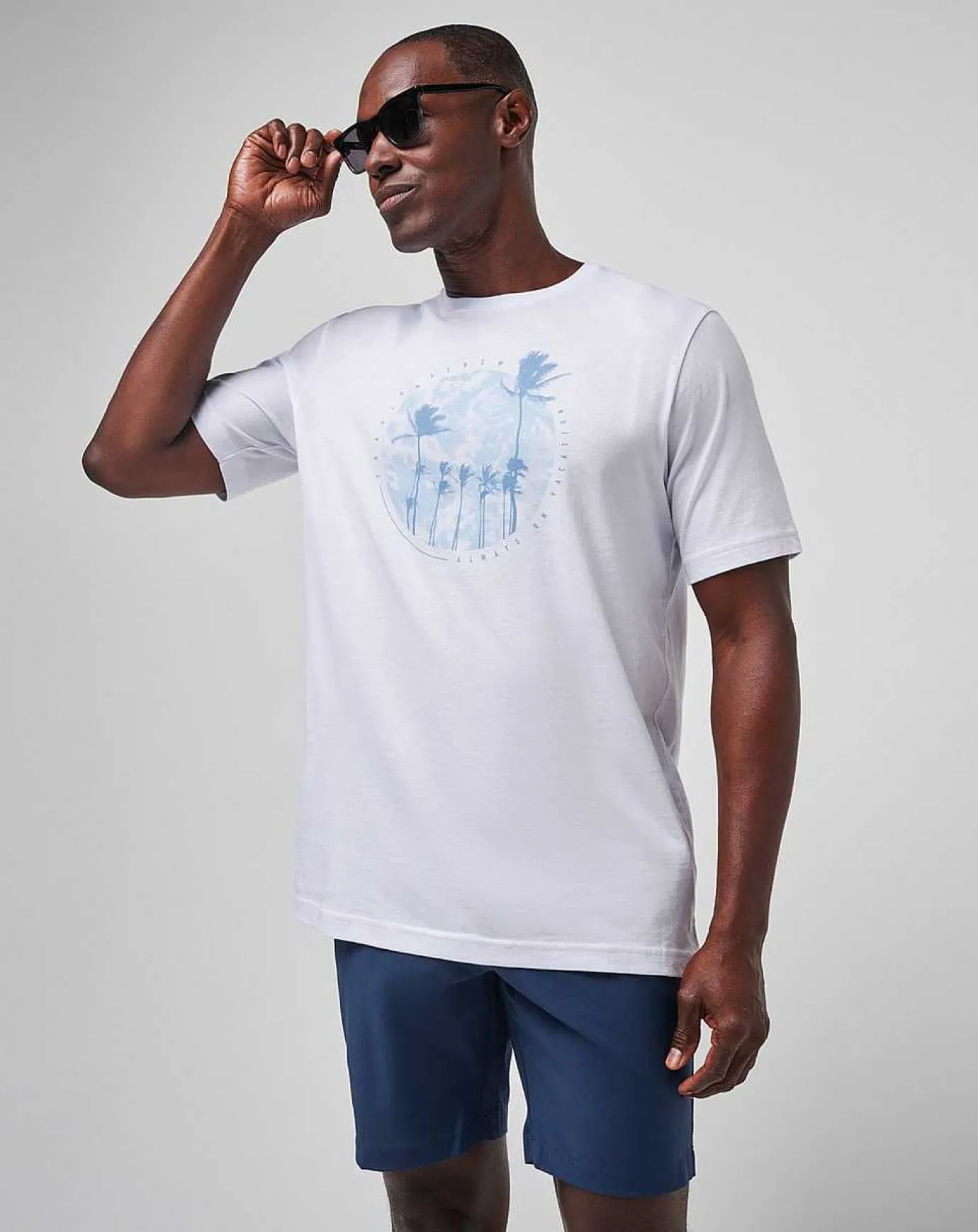 TravisMathew Foam Paths Tee> Tees