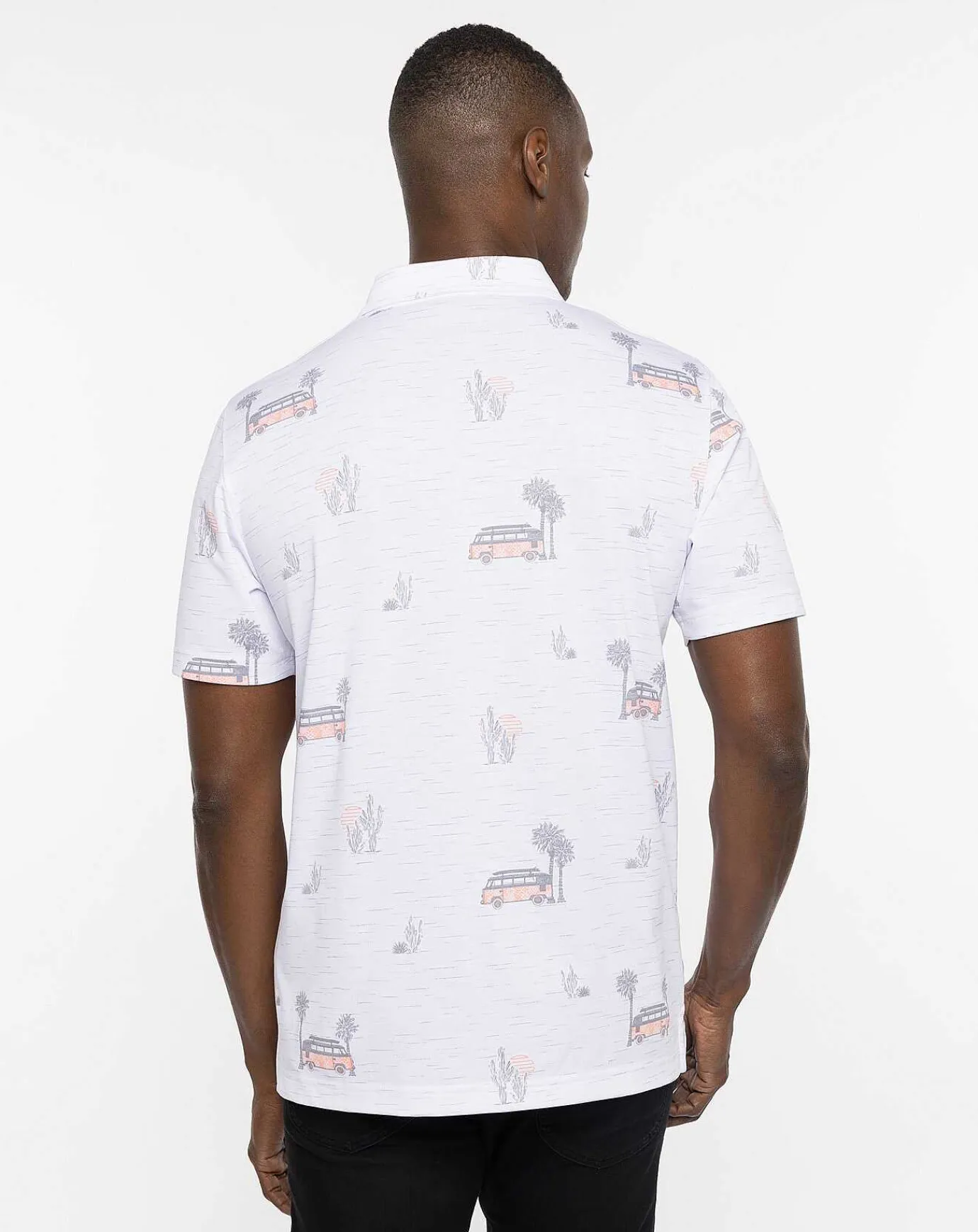 TravisMathew Four Wheeling Polo> Polos