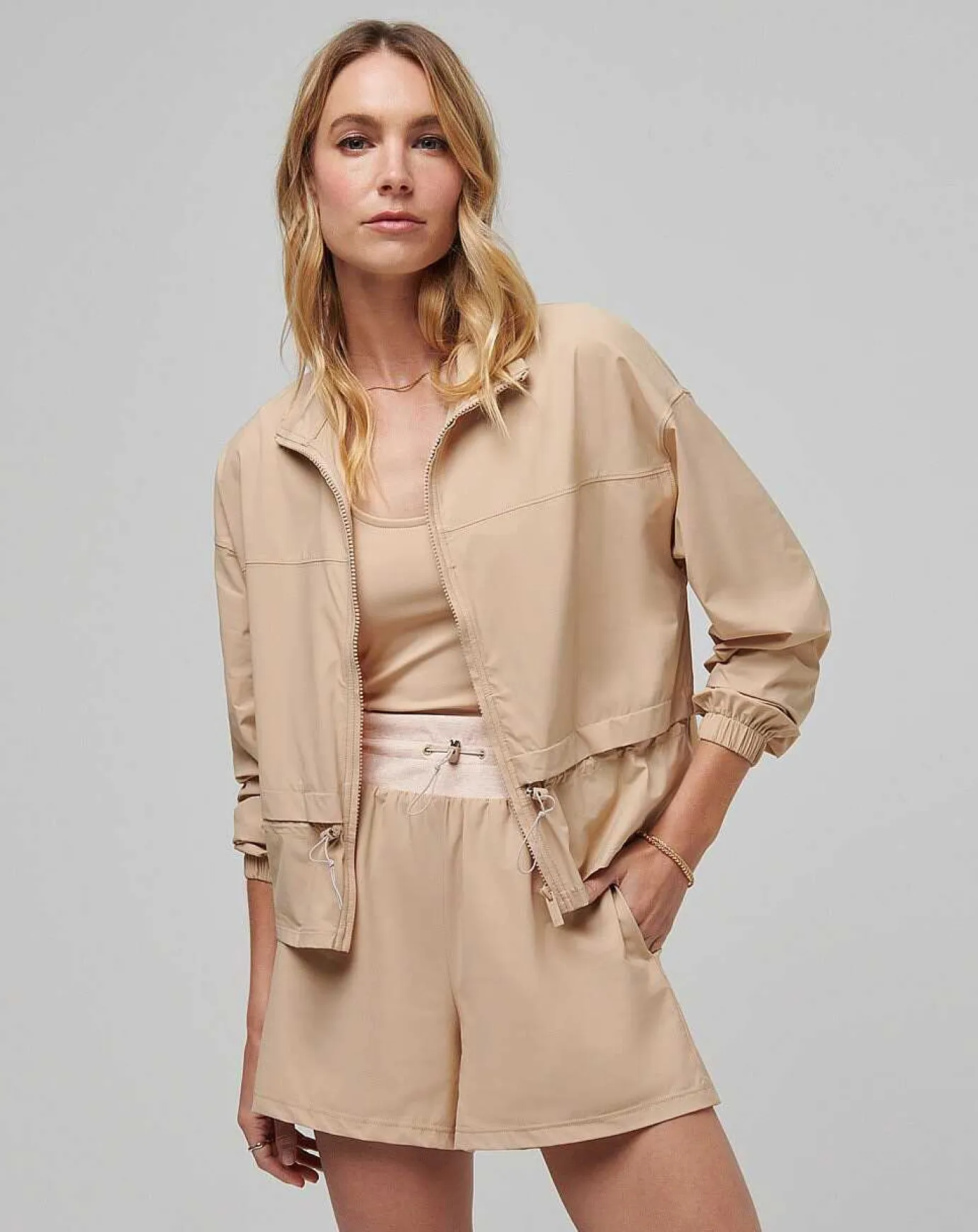 TravisMathew Girls Weekend Tech Woven Jacket> Jackets