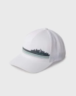 TravisMathew Glacier City Snapback Hat> Snapbacks