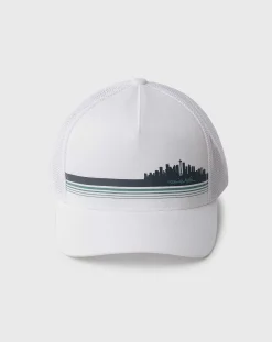 TravisMathew Glacier City Snapback Hat> Snapbacks