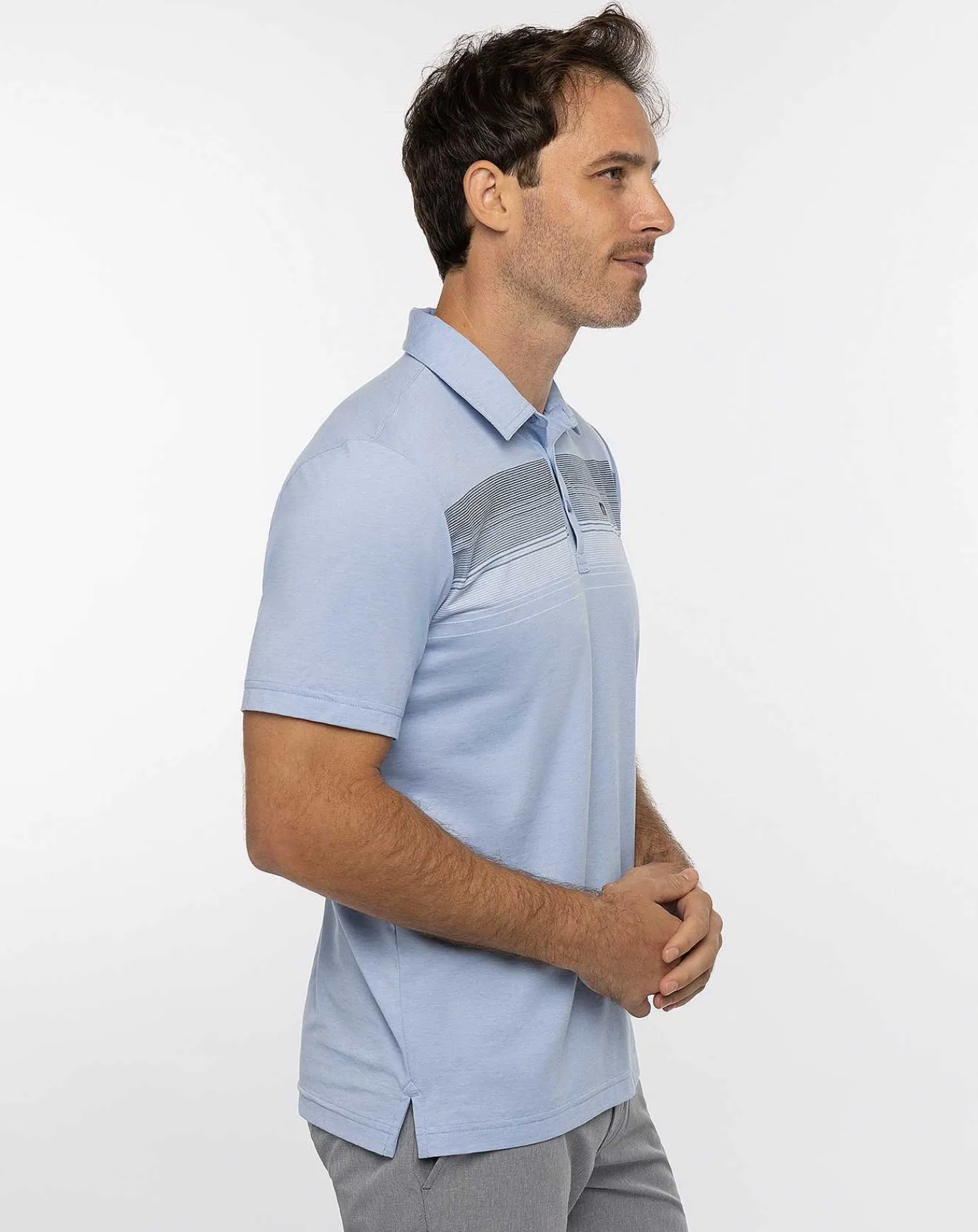 TravisMathew Green Canopy Polo> Polos
