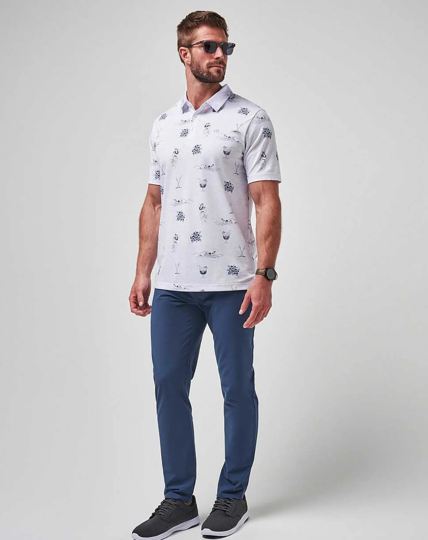 TravisMathew Island Paradise Polo> Polos