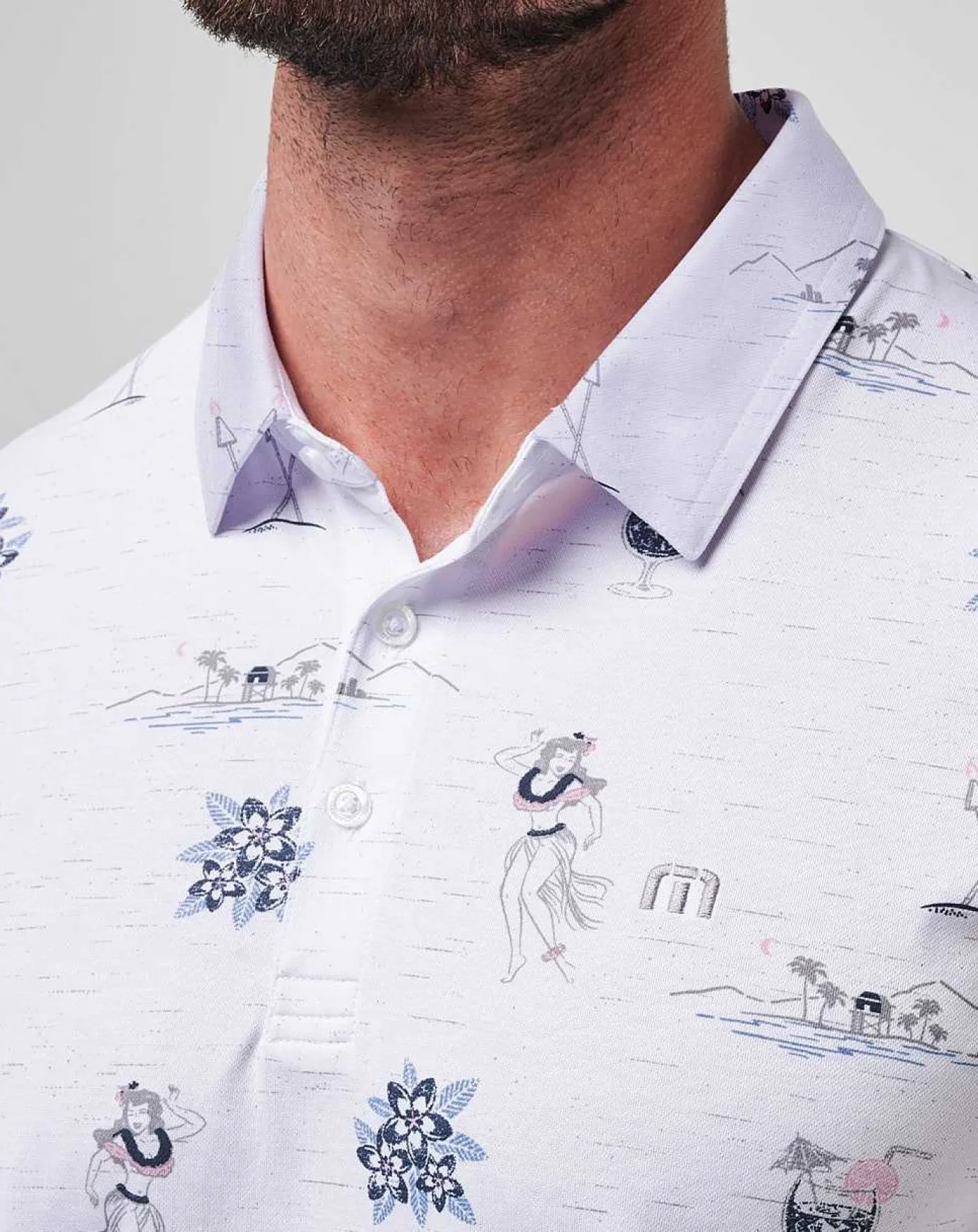 TravisMathew Island Paradise Polo> Polos
