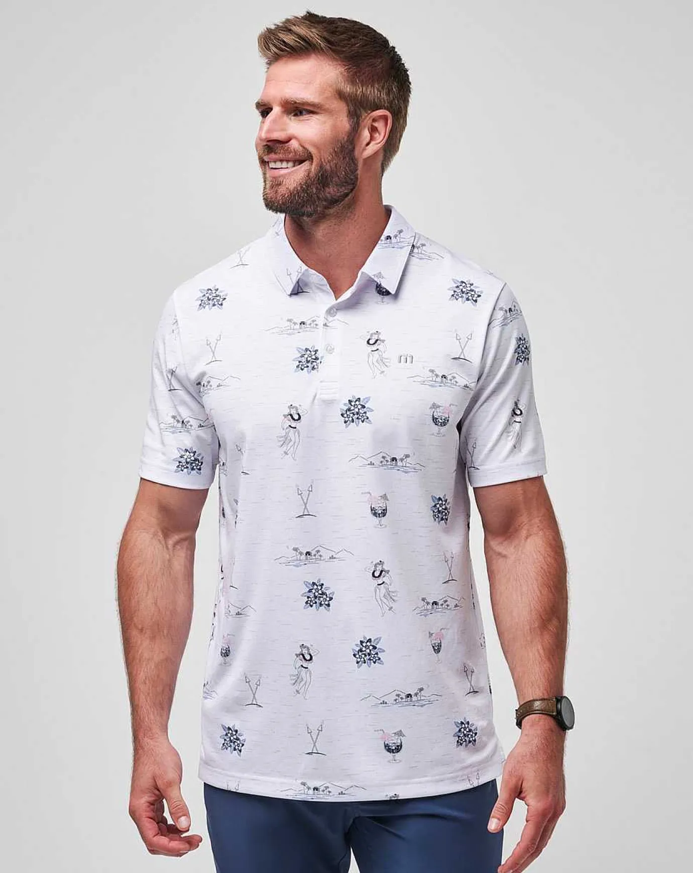 TravisMathew Island Paradise Polo> Polos