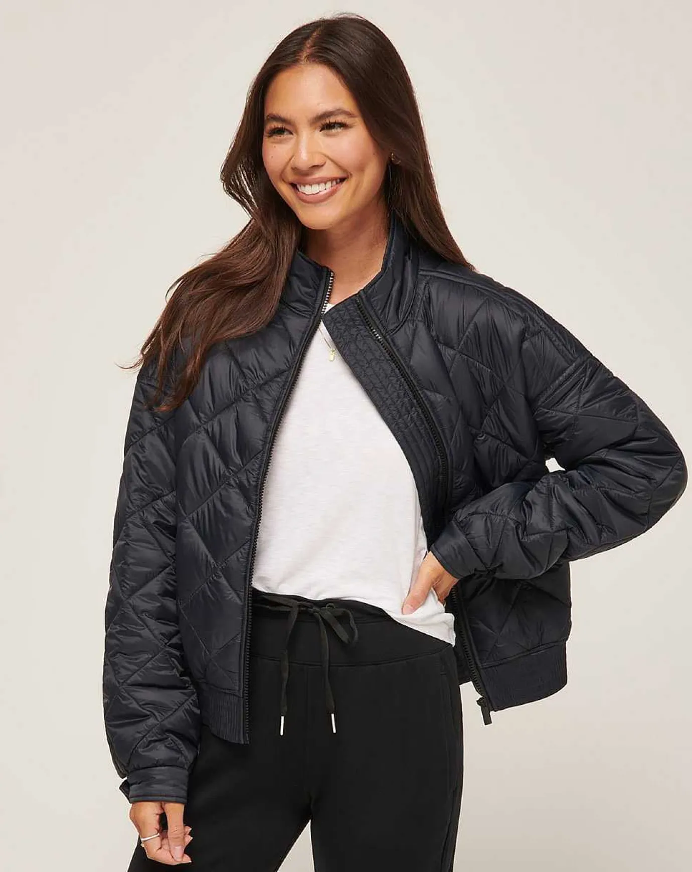 TravisMathew Lights At Night Quilted Jacket> Jackets