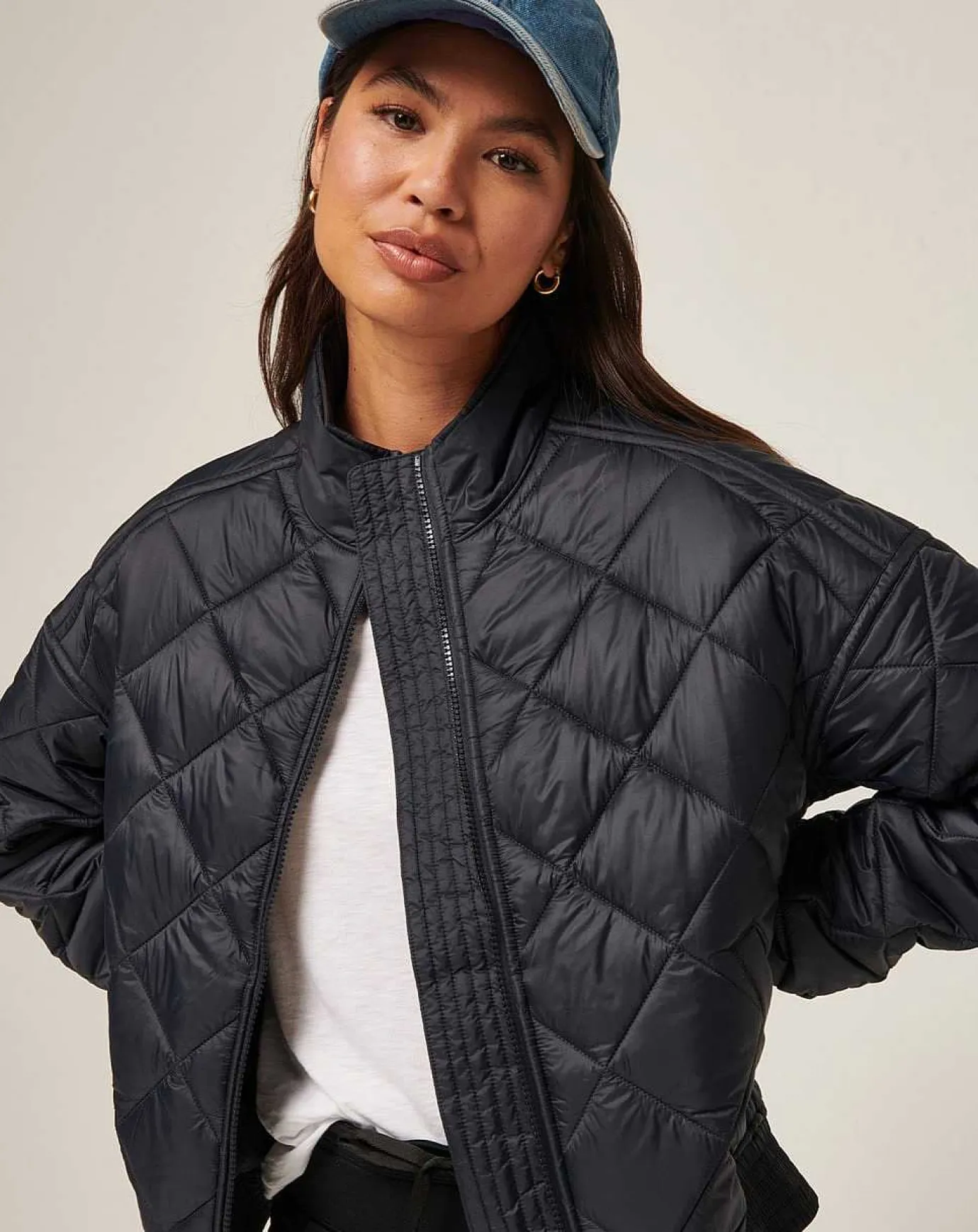 TravisMathew Lights At Night Quilted Jacket> Jackets