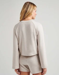TravisMathew Los Altos Cloud French Terry Top> Shirts & Tops