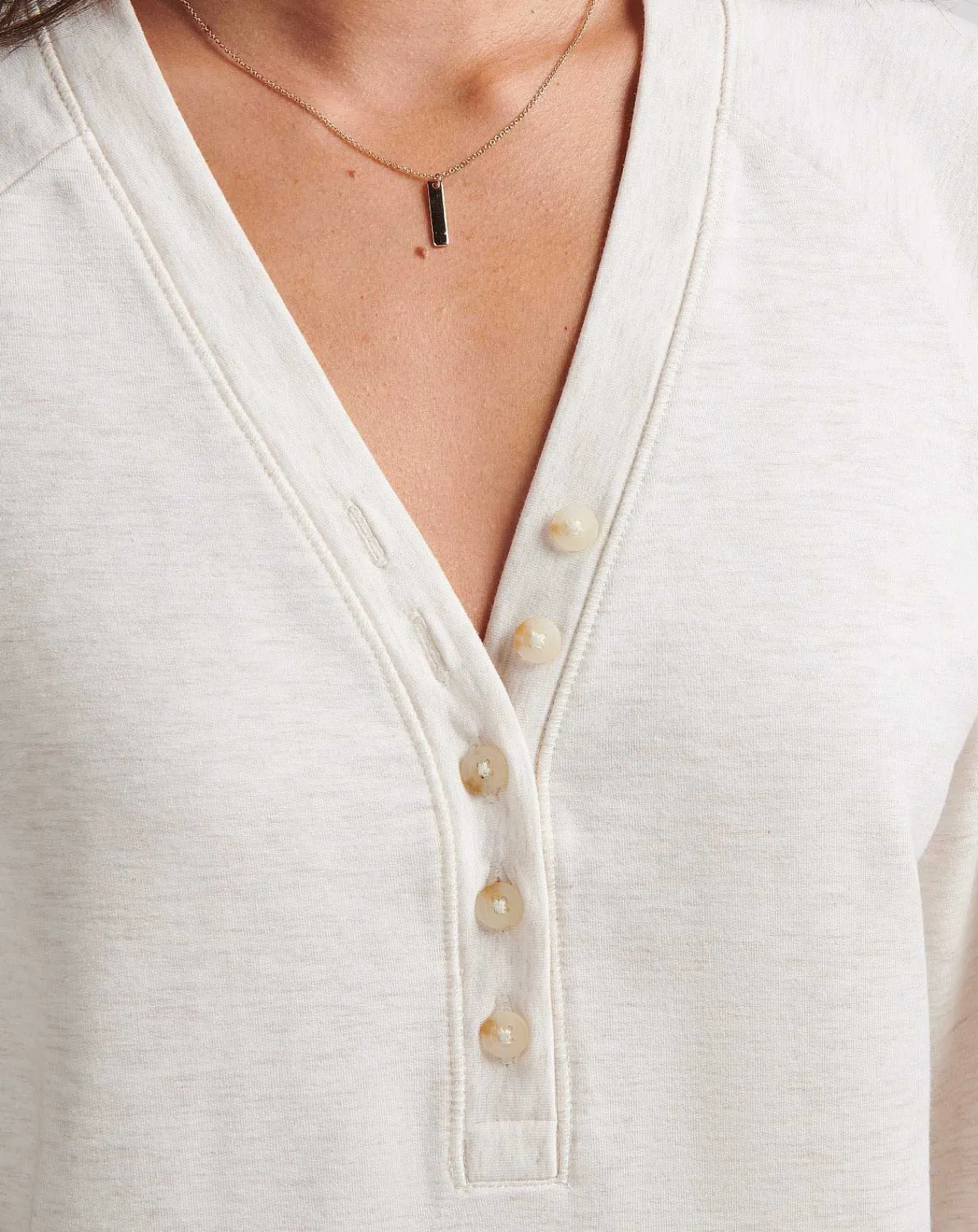 TravisMathew Los Altos Cloud French Terry Top> Shirts & Tops