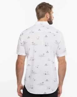 TravisMathew Lounge Town Button-Up> Button-Ups